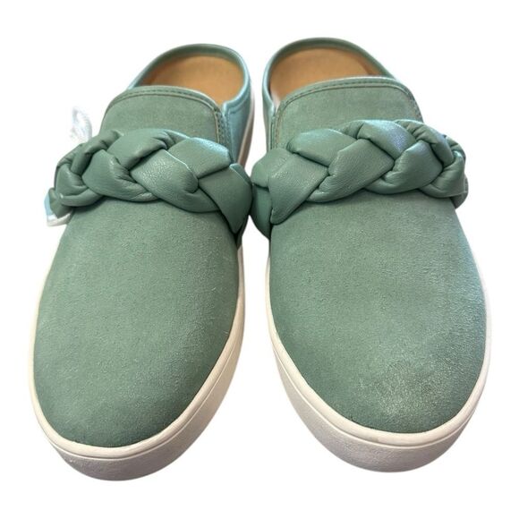 NEW Revitalign Barbados Hanna Braid Frst Green Slip-on Mules 12 - Picture 4 of 6